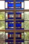 Glas in lood voorhal, detail.
<br/>
Gert-Jan Lobbes, 2010